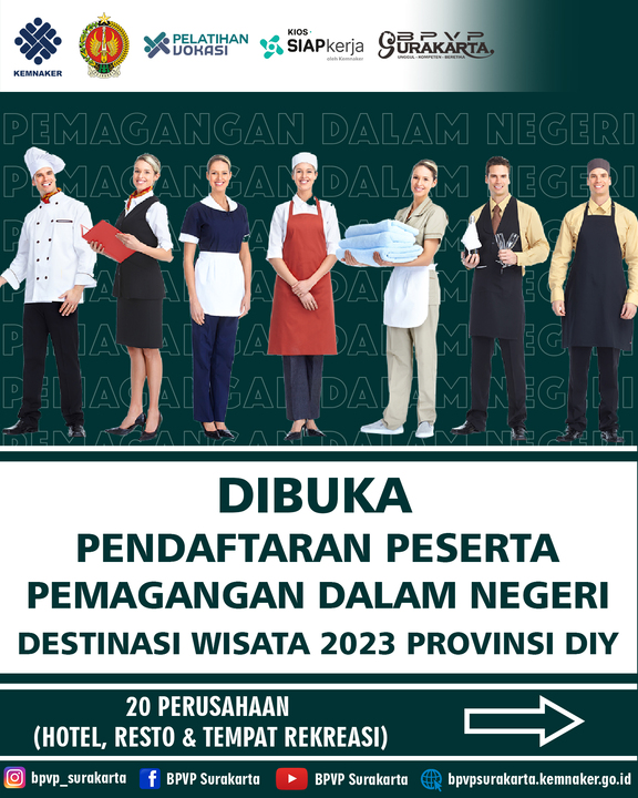 PENDAFTARAN PESERTA PEMAGANGAN DALAM NEGERI DESTINASI WISATA 2023 PROVINSI DIY