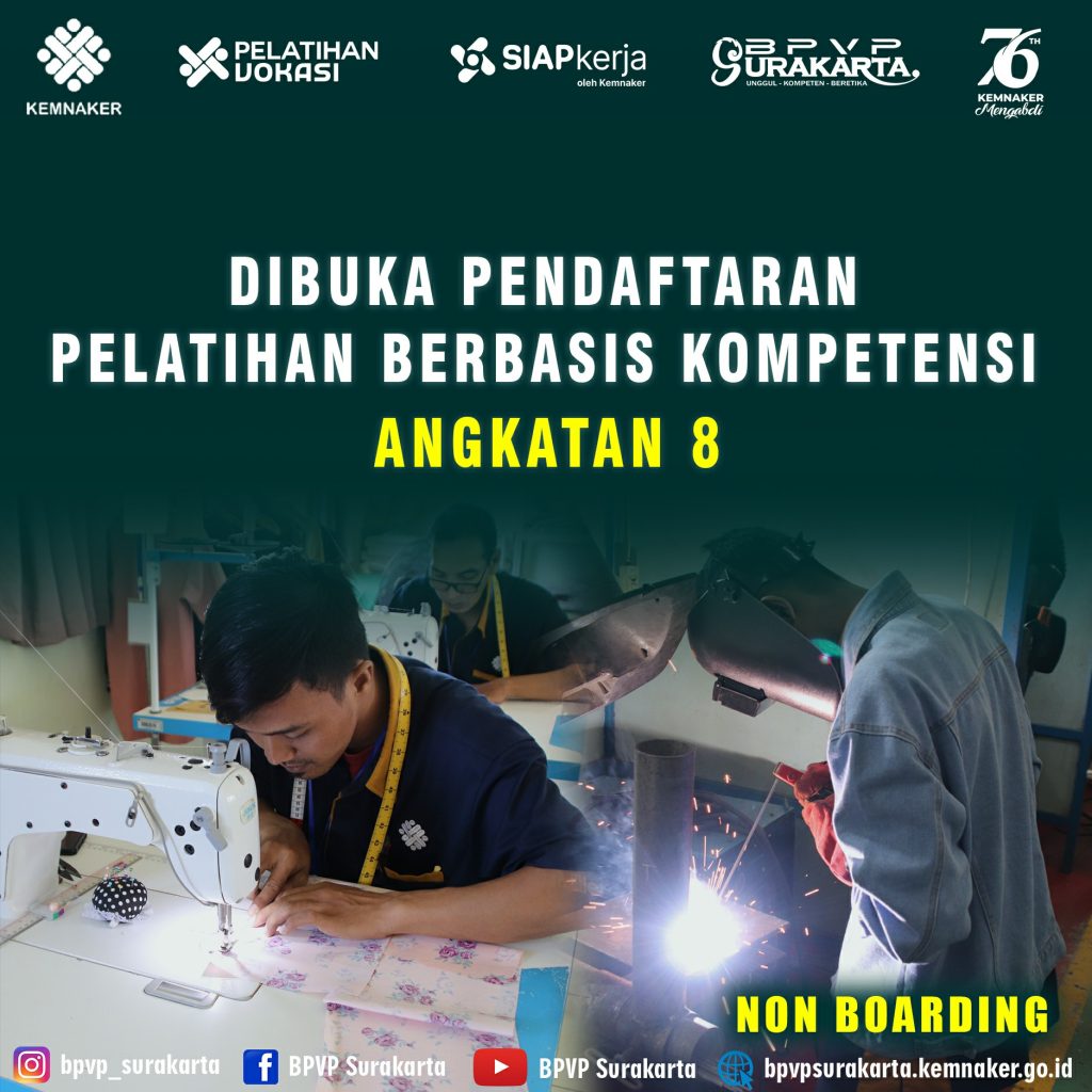 Balai Pelatihan Vokasi Dan Produktivitas – Penyelenggara Pelatihan ...