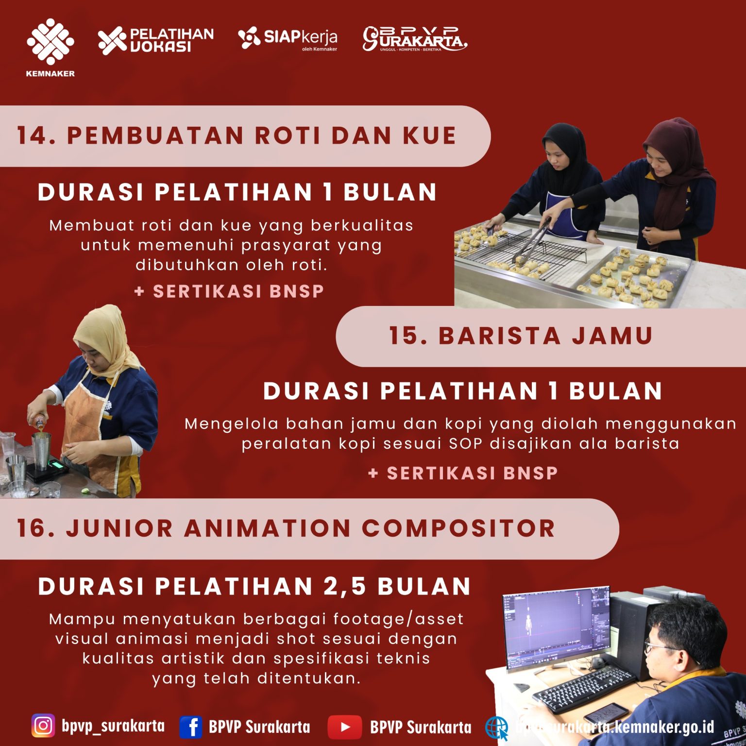 PENDAFTARAN PELATIHAN BERBASIS KOMPETENSI ANGKATAN 2 TAHUN 2024 – Balai ...