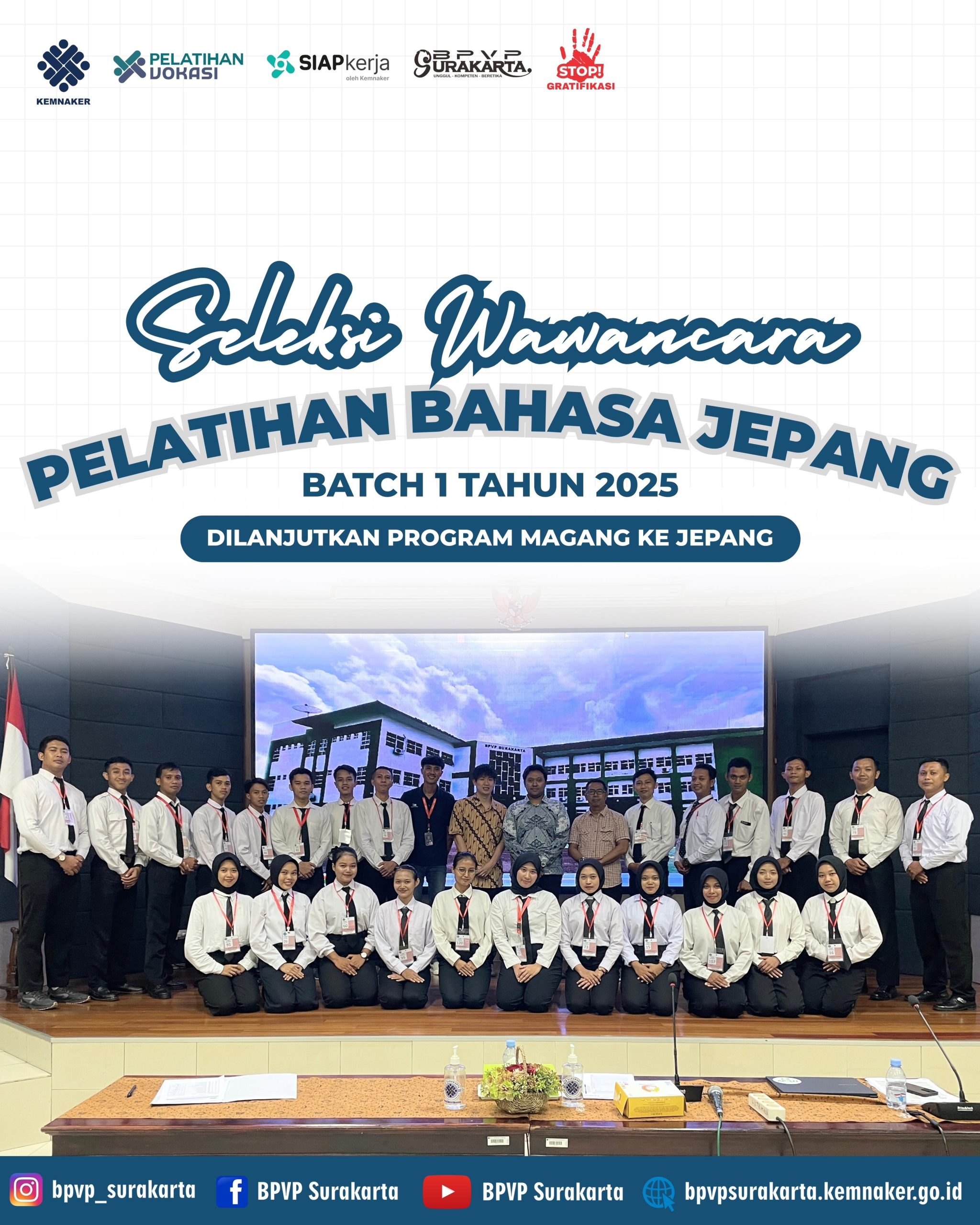 SELEKSI WAWANCARA PELATIHAN BAHASA JEPANG