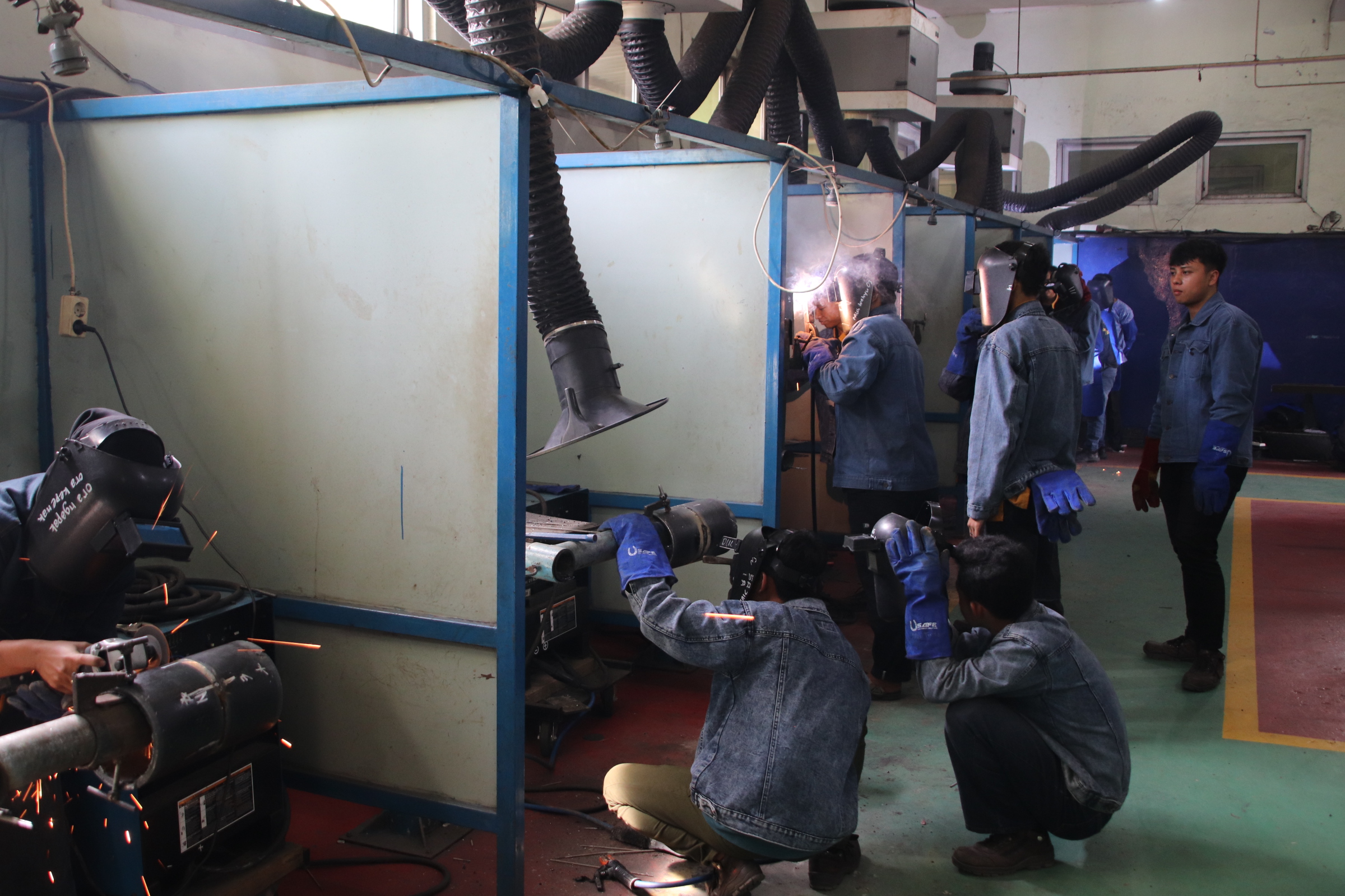 Pengelasan SMAW Posisi 1G/PA (MTU)