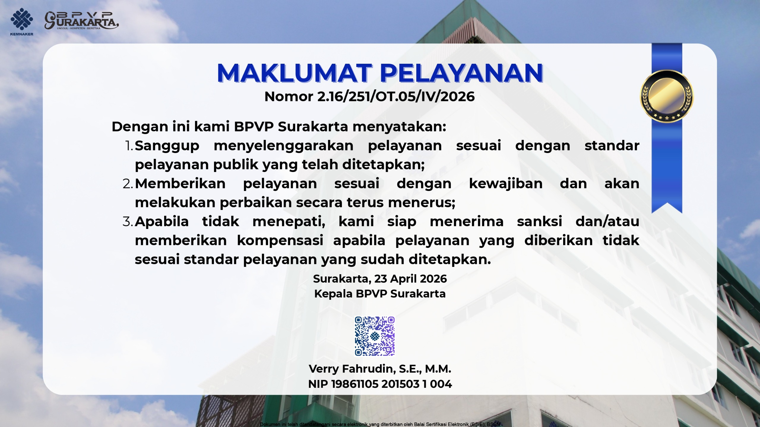 MAKLUMAT PELAYANAN-VERRY-FAHRUDIN