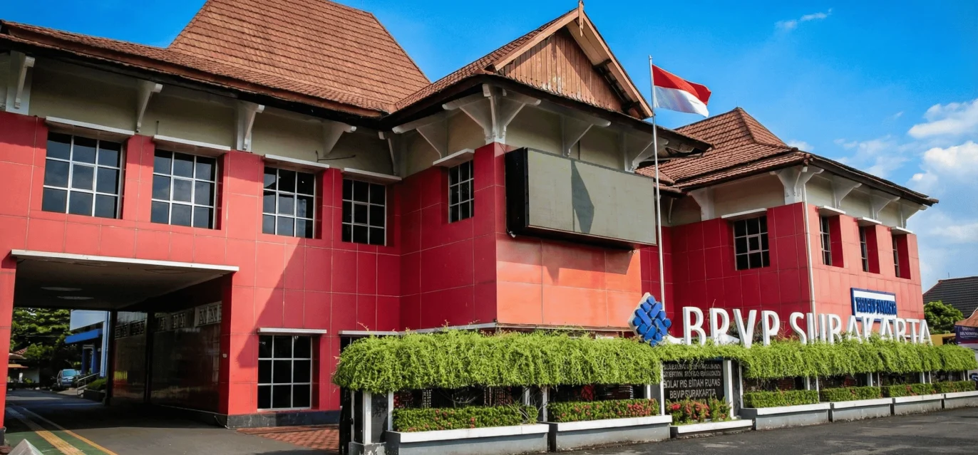 Halaman Gedung Depan BPVP Surakarta